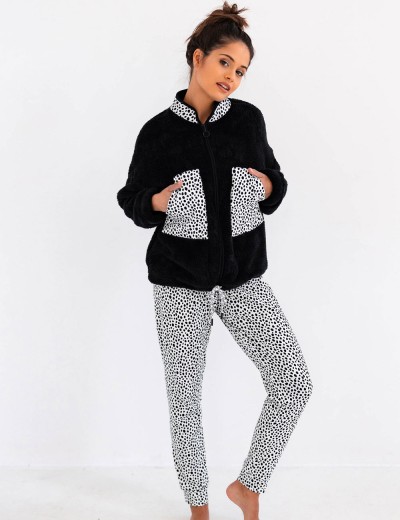 Теплая толстовка Sensis LUCKY BLUZA, Цвет: черный, Размеры: L/XL, изображение 3