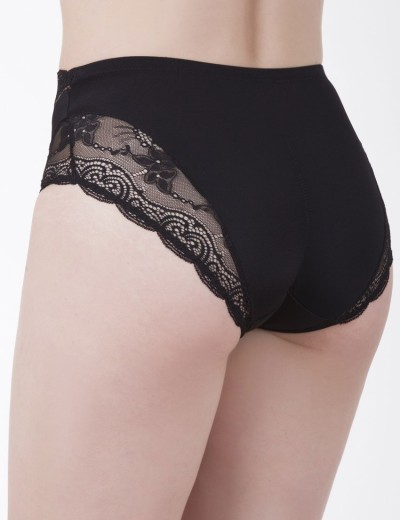 Трусы слипы высокие VOVA SNEJANNA V54046 черный, Цвет: черный, Размеры: S, изображение 2