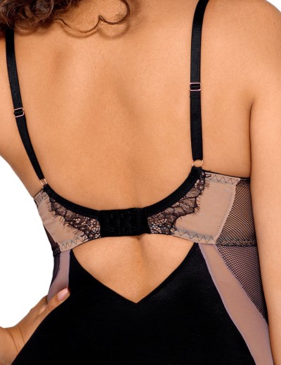 Боди с мягкой чашкой Ava BD 021 JARDIN SOFT черный, Цвет: черный, Размеры: 65J, изображение 6