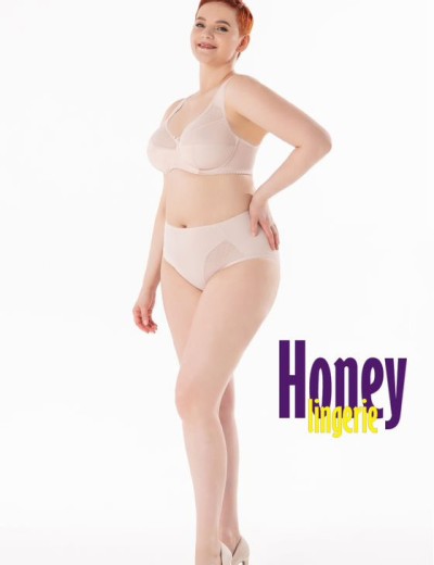 Бюстгальтер мягкий с бретелями повышенного комфорта Honey H26-15-L крем-брюле, Цвет: крем-брюле, Размеры: 100B, изображение 6