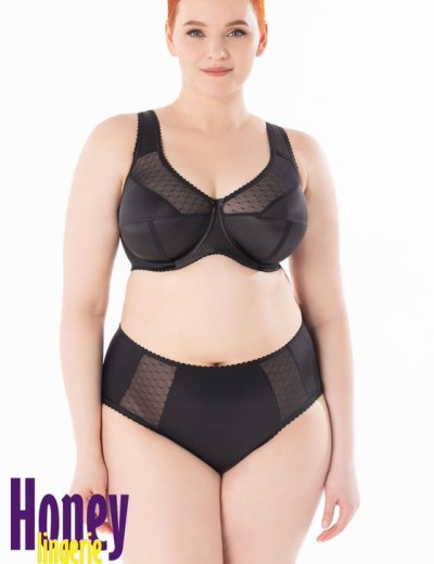Бюстгальтер мягкий с бретелями повышенного комфорта Honey H26-15-L черный, Цвет: черный, Размеры: 80H, изображение 3
