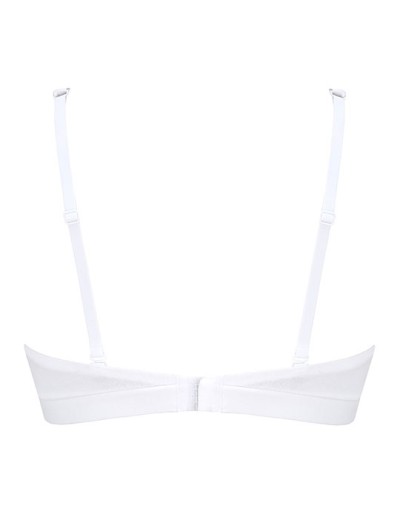 Мягкий бюстгальтер бралетт Lormar VELA EXTRA COTTON bianco, Цвет: bianco (белый), Размеры: 70B, изображение 4