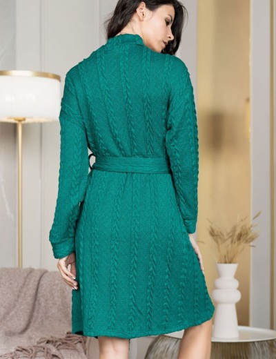 Удлиненный кардиган Mia-Amore CARRIE 6003 изумрудный, Цвет: изумрудный, Размеры: S/M, изображение 2