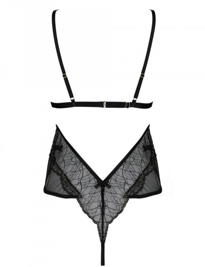 Откровенное боди Passion AMBERLY BODY, Цвет: черный, Размеры: L/XL, изображение 5