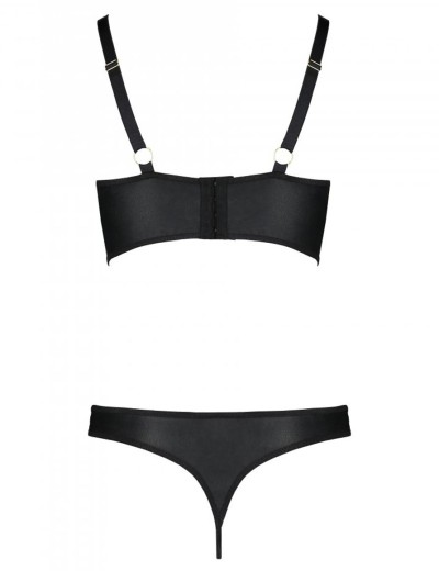 Сексуальный комплект Passion MALWIA BIKINI black, Цвет: черный, Размеры: 4XL/5XL, изображение 4