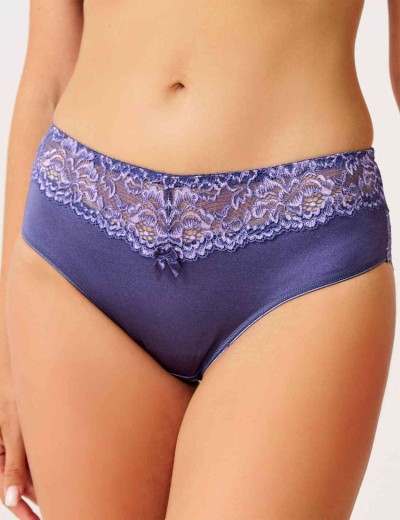 Трусы слипы биколор Simona M 035 батик-роза, Цвет: батик-роза, Размеры: L, изображение 3