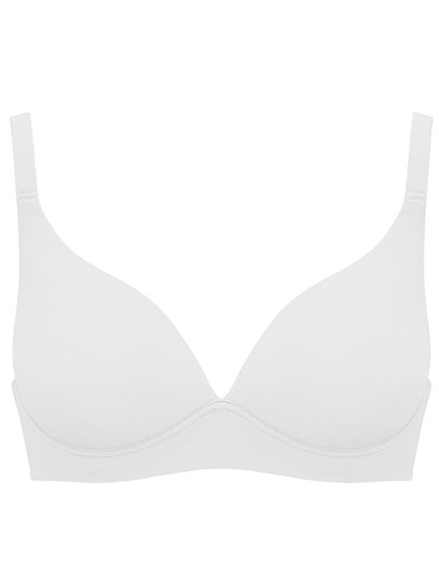 Мягкий бюстгальтер без косточек Lormar VELA SENZA FERRETTO bianco, Цвет: bianco (белый), Размеры: 90B, изображение 3