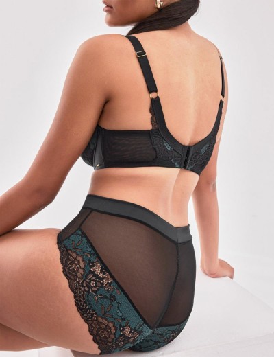 Трусы слипы высокие Alles MOON classic, Цвет: черный, Размеры: M, изображение 4