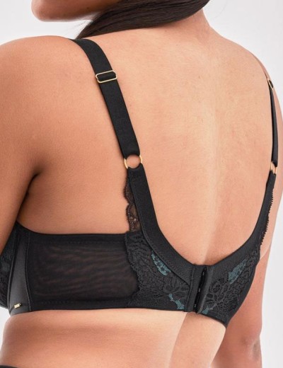 Бюстгальтер полупоролон Alles MOON PU, Цвет: черный, Размеры: 65G, изображение 4 Бюстгальтер полупоролон Alles MOON PU, Цвет: черный, Размеры: 65G, изображение 4