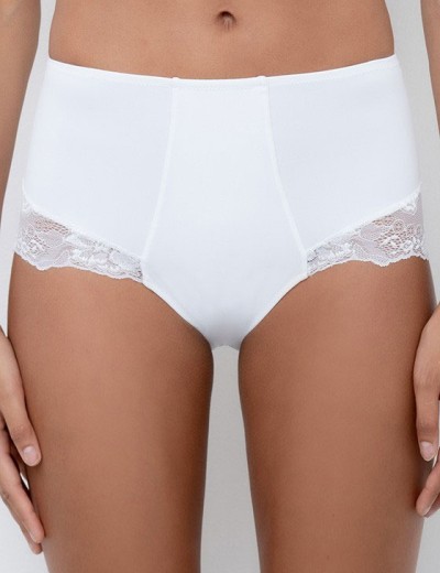 Моделирующие трусы с кружевом Lormar PERFECT NEW bianco, Цвет: bianco (белый), Размеры: M, изображение 3 Моделирующие трусы с кружевом Lormar PERFECT NEW bianco, Цвет: bianco (белый), Размеры: M, изображение 3