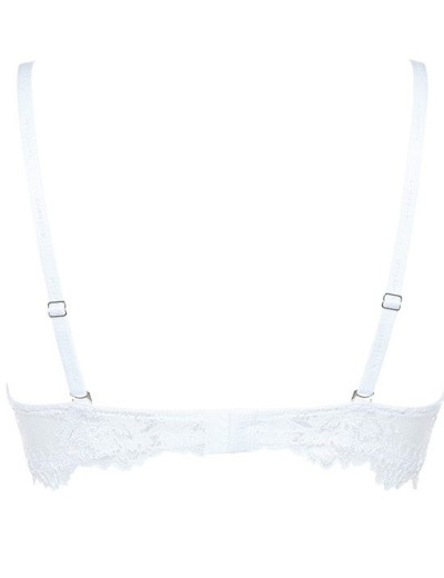 Бюстгальтер балконет пуш-ап с гелем Lormar PRESTIGE bianco, Цвет: bianco (белый), Размеры: 65B, изображение 5