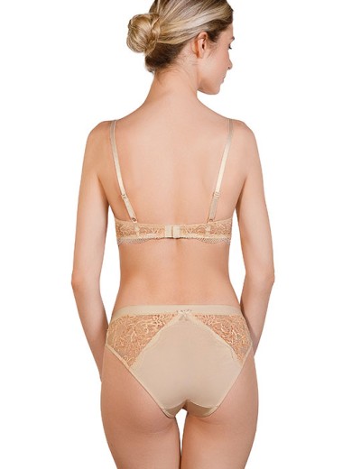 Комплект балконет и слипы Mioocchi LUNA 777777 avorio/oro, Цвет: avorio/oro, Размеры: 70B, изображение 2