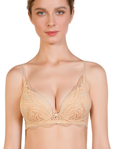 Комплект балконет и слипы Mioocchi LUNA 777777 avorio/oro, Цвет: avorio/oro, Размеры: 70B, изображение 4