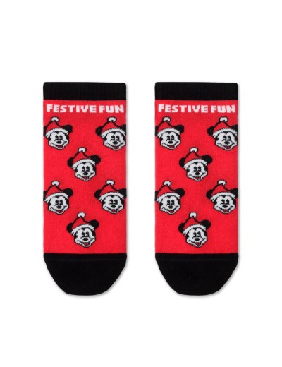 Короткие носки с рисунками Conte 21С-74СПМ 648 НОВОГОДНИЕ, Цвет: красный, Размеры: 36/39, изображение 4