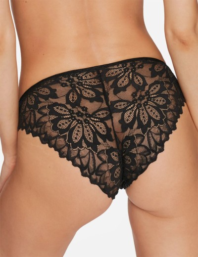 Кружевные трусики бразилиана Esotiq TIARA 40158 черный, Цвет: черный, Размеры: S, изображение 2
