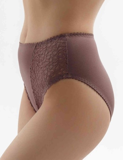 Высокие трусы слипы Lauma COTTON CLASSIC L01810 сиреневые сумерки, Цвет: сиреневые сумерки, Размеры: L, изображение 2