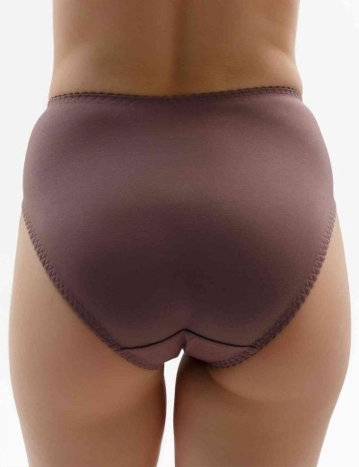 Высокие трусы слипы Lauma COTTON CLASSIC L01810 сиреневые сумерки, Цвет: сиреневые сумерки, Размеры: L, изображение 3