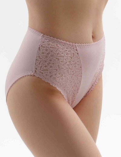 Высокие трусы слипы Lauma COTTON CLASSIC L01810 лотос, Цвет: лотос, Размеры: M, изображение 3