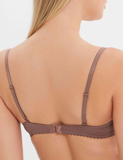 Кружевной мягкий бюстгальтер Misstyle 2543 перец, Цвет: перец, Размеры: 70C, изображение 2