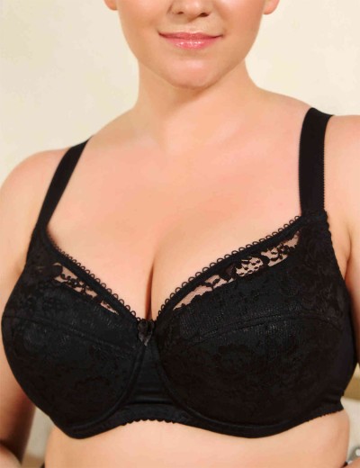 Бюстгальтер с плотной чашкой  Misstyle 2508 / 508 черный, Цвет: черный, Размеры: 80C, изображение 5