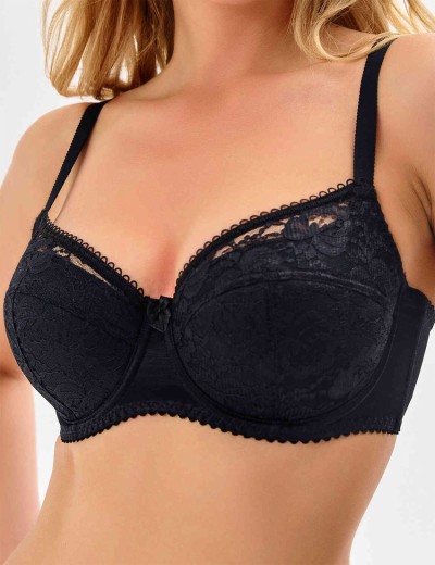 Бюстгальтер с плотной чашкой  Misstyle 2508 / 508 черный, Цвет: черный, Размеры: 80C, изображение 3