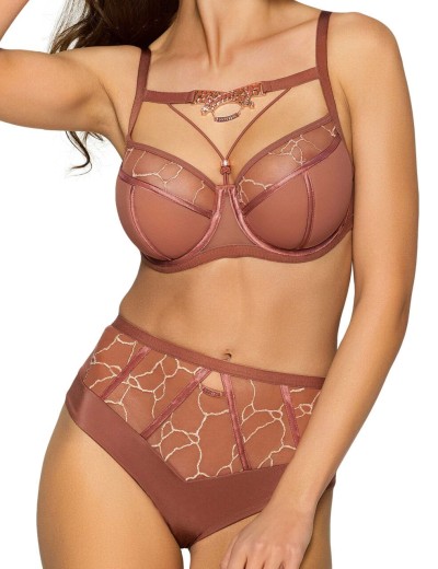 Бюстгальтер с полумягкой чашкой Novika SAVANE N02 PU, Цвет: кедр, Размеры: 95B, изображение 2 Бюстгальтер с полумягкой чашкой Novika SAVANE N02 PU, Цвет: кедр, Размеры: 95B, изображение 2