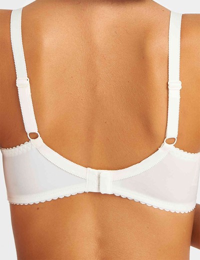 Бюстгальтер полумягкий биколор Simona M 900 молоко-роза, Цвет: молоко-роза, Размеры: 75G, изображение 2