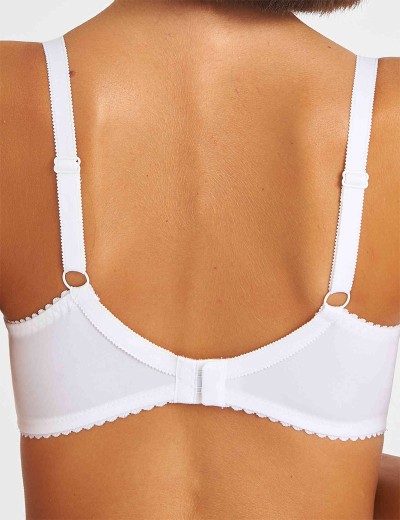 Бюстгальтер полумягкий Simona M 900 белый, Цвет: белый, Размеры: 95F, изображение 2