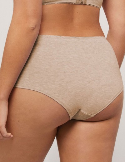 Высокие трусы слипы Ysabel Mora 10075 LAPURESA бежевый, Цвет: бежевый, Размеры: M, изображение 2