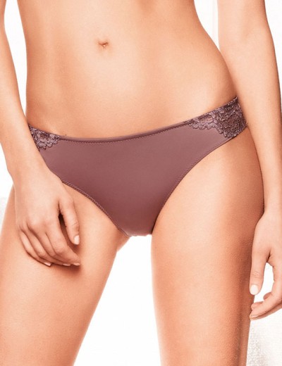 Модный комплект пуш-ап и слипы Lormar SATEN Sat52059 malva, Цвет: malva (мальва), Размеры: 65B, изображение 6