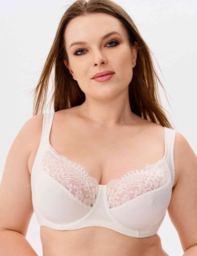 Бюстгальтер мягкий с подкроем Nikol Djumon 132 15B молоко, Цвет: молоко, Размеры: 85G, изображение 3 Бюстгальтер мягкий с подкроем Nikol Djumon 132 15B молоко, Цвет: молоко, Размеры: 85G, изображение 3