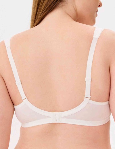 Бюстгальтер мягкий с подкроем Nikol Djumon 132 15B молоко, Цвет: молоко, Размеры: 85G, изображение 2 Бюстгальтер мягкий с подкроем Nikol Djumon 132 15B молоко, Цвет: молоко, Размеры: 85G, изображение 2