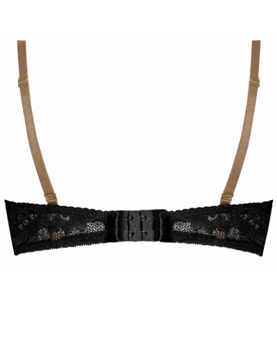 Бюстгальтер балконет съемный пуш-ап Nipplex ZARA P-UP черный, Цвет: черный, Размеры: 70D, изображение 9