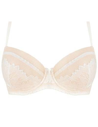 Бюстгальтер балконет съемный пуш-ап Nipplex ZARA P-UP экрю, Цвет: экрю, Размеры: 70C, изображение 5