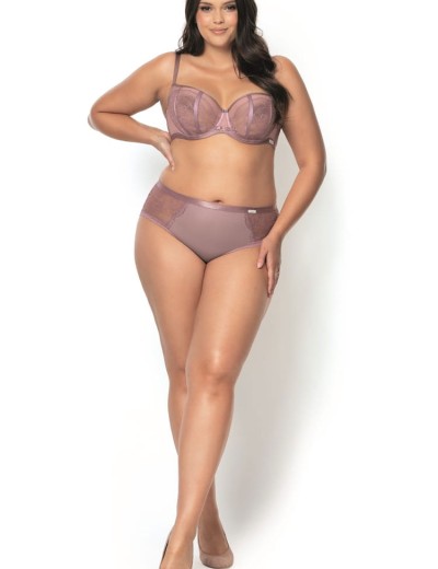 Открытый бюстгальтер балконет Nipplex ZORA M тауп, Цвет: тауп, Размеры: 95C, изображение 6