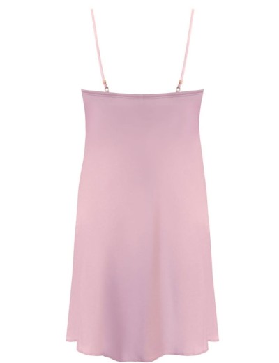 Атласная сорочка на тонких бретельках Nipplex ZORA тауп, Цвет: тауп, Размеры: S, изображение 4