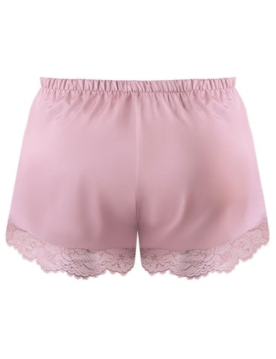 Атласная пижама топ и шорты Nipplex ZORA PAJAMAS тауп, Цвет: тауп, Размеры: S, изображение 5