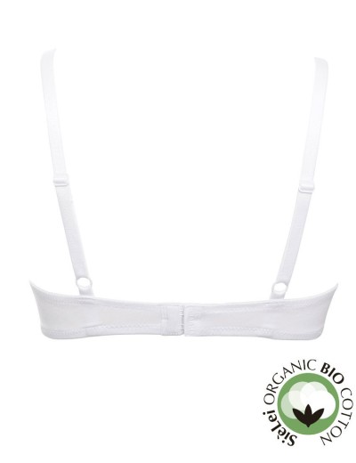 Бюстгальтер мягкий хлопковый Sielei NATURAL COTTON 1442 bianco, Цвет: bianco (белый), Размеры: 80C, изображение 5