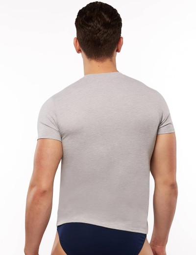 Мужская футболка UNICONF TB01 серый, Цвет: серый, Размеры: XL, изображение 2