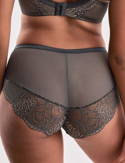 Высокие трусы слипы Alles LUSSO classic зеленый, Цвет: зеленый, Размеры: M, изображение 2