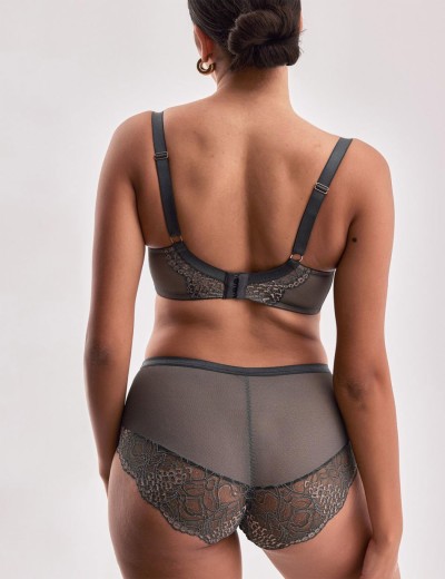 Высокие трусы слипы Alles LUSSO classic зеленый, Цвет: зеленый, Размеры: M, изображение 4