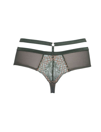 Трусы стринги Alles LUSSO stringi зеленый, Цвет: зеленый, Размеры: S, изображение 7