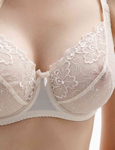 Мягкий кружевной бюстгальтер Milavitsa 127520 пастель, Цвет: пастель, Размеры: 85E, изображение 4 Мягкий кружевной бюстгальтер Milavitsa 127520 пастель, Цвет: пастель, Размеры: 85E, изображение 4