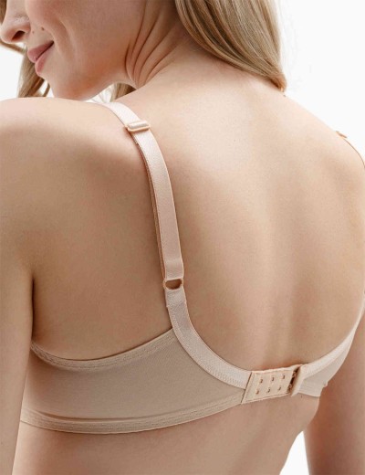 Бюстгальтер с формованной чашкой Milavitsa 127650 нюд, Цвет: нюд, Размеры: 75E, изображение 2