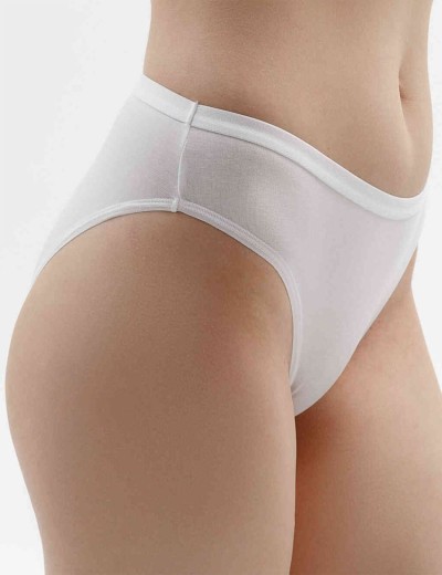 Трусы женские хлопок Milavitsa 265430 белый, Цвет: белый, Размеры: L, изображение 3