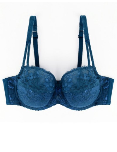 Классический бюстгальтер полупоролон Misstyle 2521 французский синий, Цвет: французский синий, Размеры: 90B, изображение 2