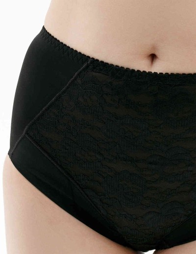 Высокие трусы слипы Misstyle 5009 черный, Цвет: черный, Размеры: L, изображение 3