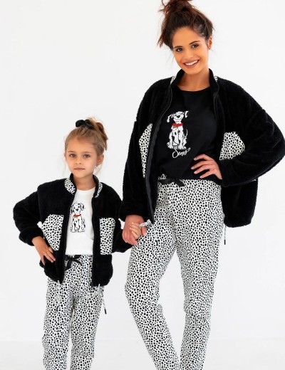 Детская теплая толстовка Sensis LUCKY KIDS, Цвет: черный, Размеры: 122-128, изображение 2