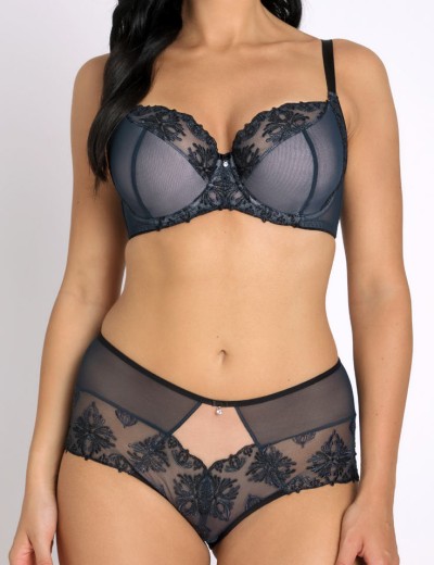 Бюстгальтер полумягкий Subtille KASSIOPEA BLUE semi-soft, Цвет: темно-синий, Размеры: 70E, изображение 2