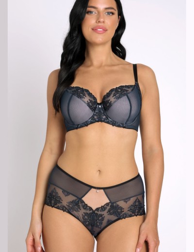 Бюстгальтер полумягкий Subtille KASSIOPEA BLUE semi-soft, Цвет: темно-синий, Размеры: 70E, изображение 5